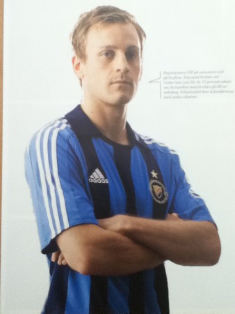 Djurgardens mega poster van Gustaf Vasa!